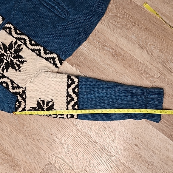 Lost Horizons Scandinavian wool zip up jacket size large extra large - Picture 16 of 16